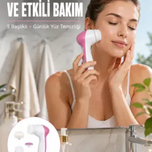 Haydiburaya 94 5 Başlıklı Cilt Temizleme Cihazı Ultra Kaliteli Yumuşak Kırşıklık Karşıtı Yeni Nesil