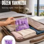 5 Parça Seyahat Kişisel Bakım Seti Şişe Sprey Krem Kutulu Yeni Nesil