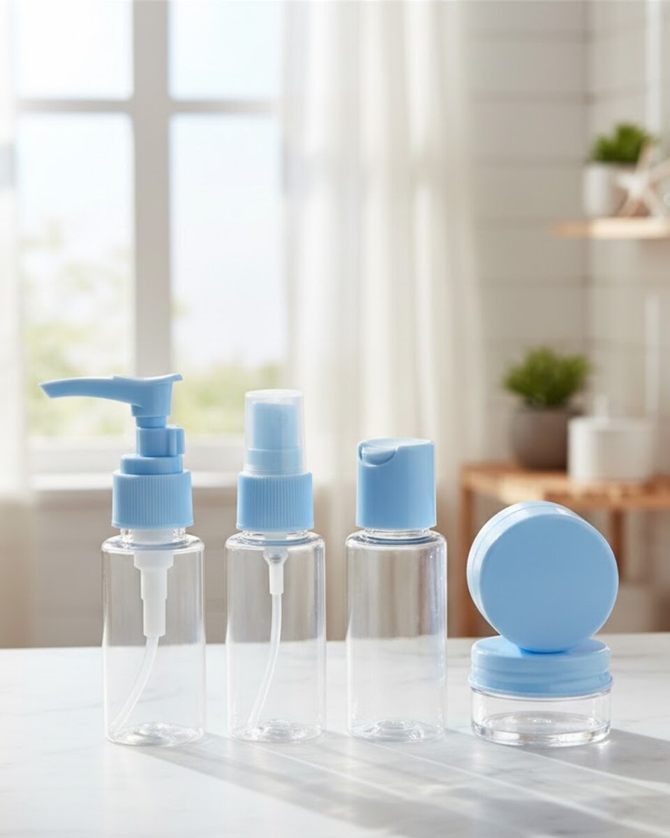 30 ml 5’li Seyahat Boy Kozmetik Organizer Seti 1 30 ml 5’li Seyahat Boy Kozmetik Organizer Seti