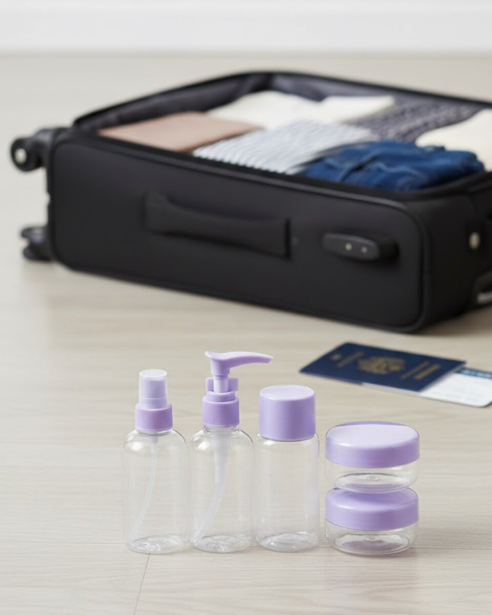 30 ml 5 Parça Seyahat Şişesi Seti Sızdırmaz Taşınabilir 1 30 ml 5 Parça Seyahat Şişesi Seti Sızdırmaz Taşınabilir