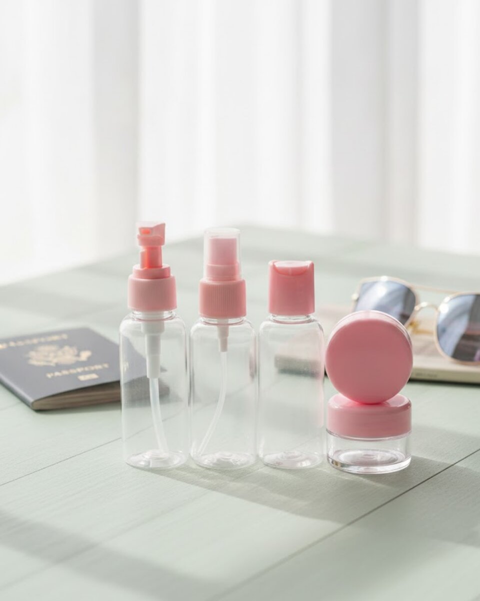 Seyahat İçin 5’li Kozmetik Dolum Seti 30 ml 1 Seyahat İçin 5’li Kozmetik Dolum Seti 30 ml