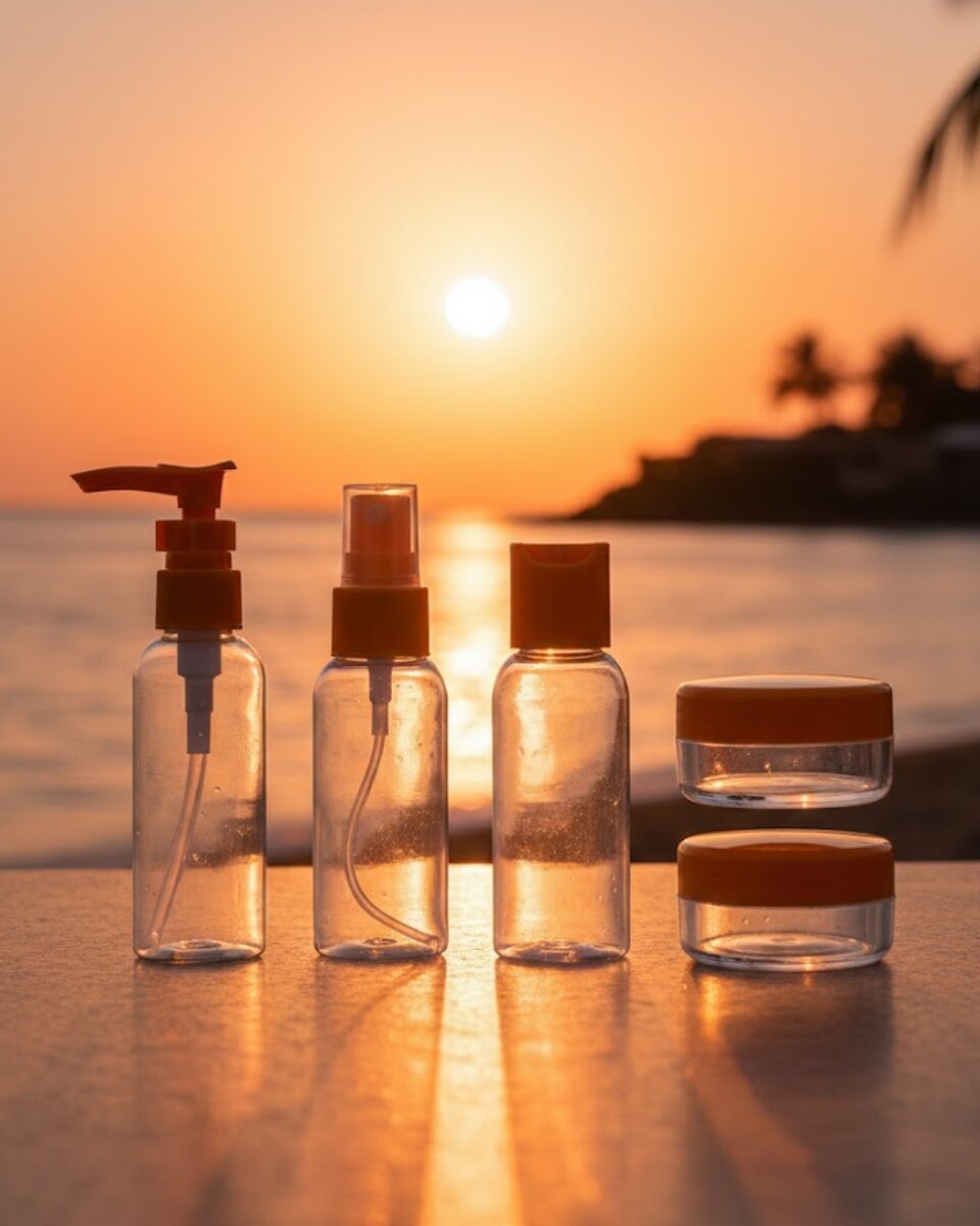 Seyahat Boy 5’li Kozmetik Dolum Seti 30 ml Sızdırmaz Tasarım 1 Seyahat Boy 5’li Kozmetik Dolum Seti 30 ml Sızdırmaz Tasarım
