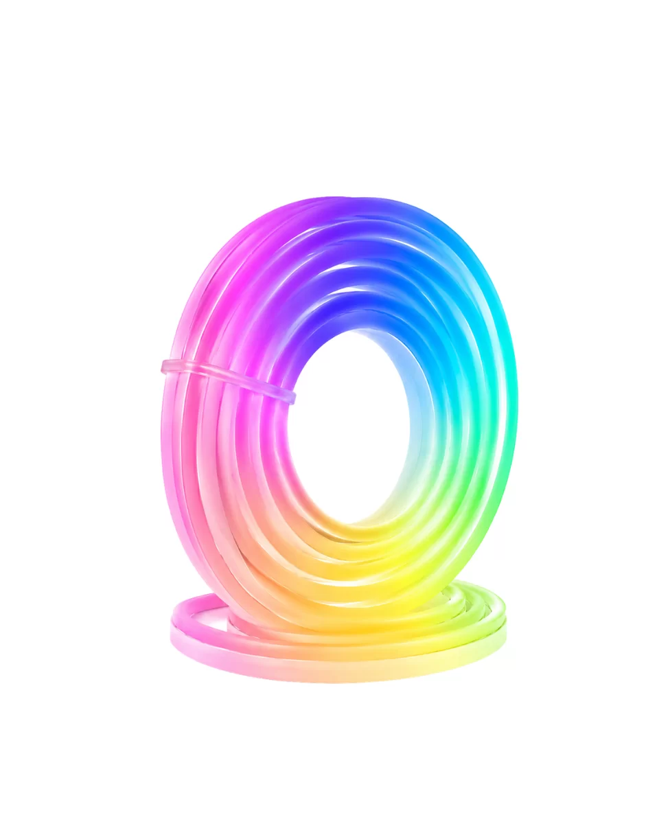RGB Neon Led Şerit Işık Kumandalı USB Girişli Su Geçirmez Şerit Led 2 RGB Neon Led Şerit Işık Kumandalı USB Girişli Su Geçirmez Şerit Led - Görsel 2