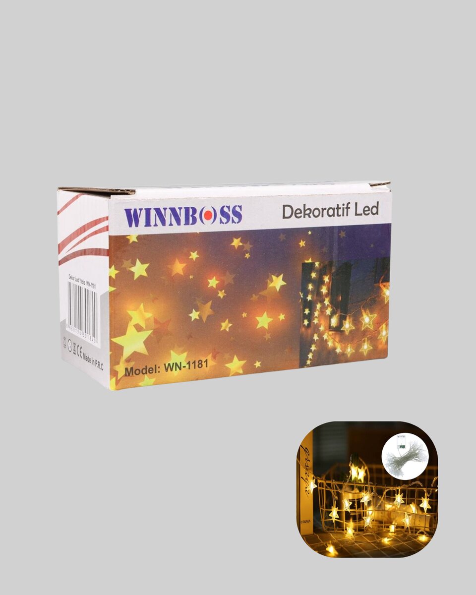 Yıldız Led Işık 5 Metre Dekoratif Aydınlatma Günışığı (Kopya) 3 Yıldız Led Işık 5 Metre Dekoratif Aydınlatma Günışığı (Kopya) - Görsel 3