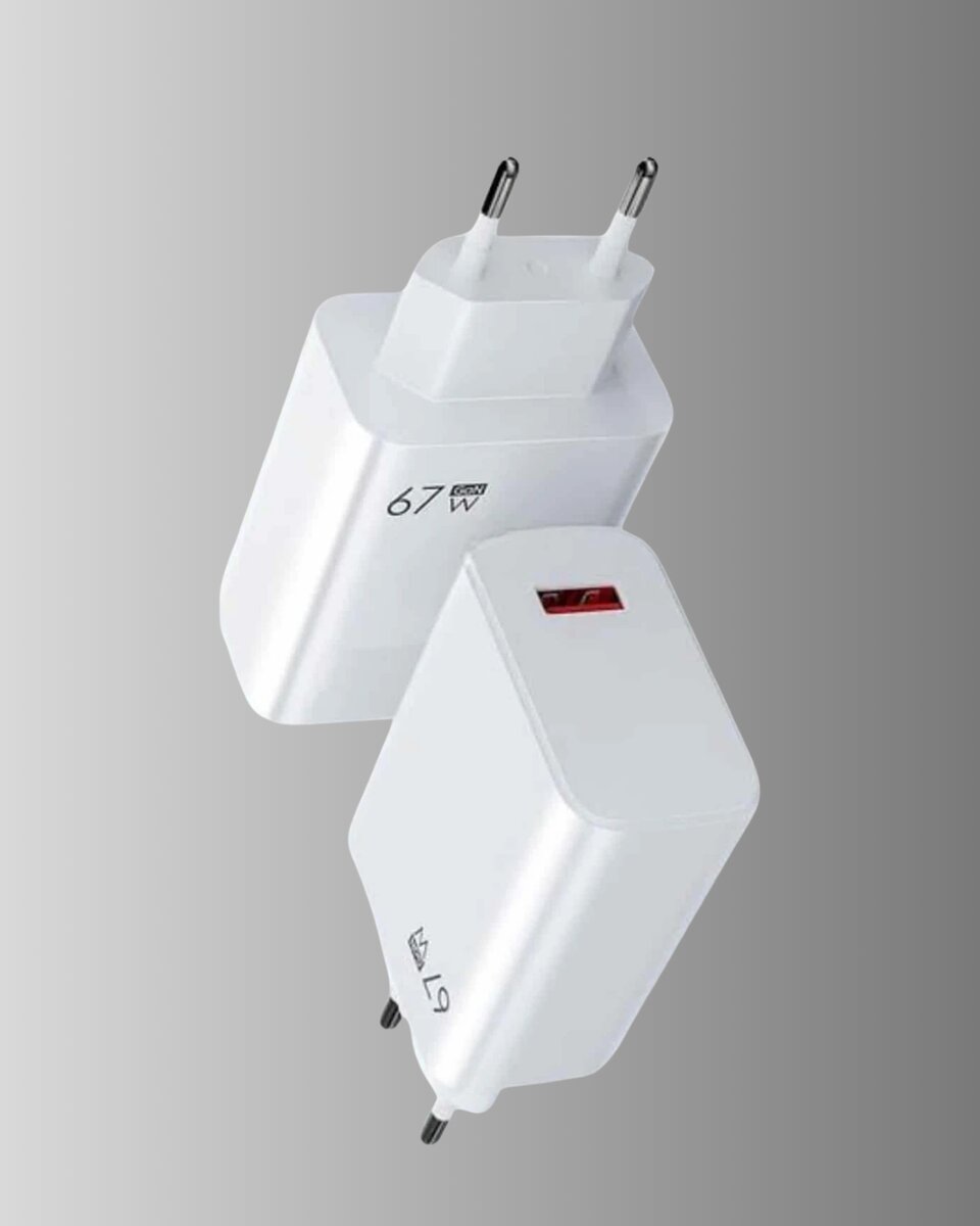67W Süper Hızlı Şarj Adaptörü ve Kablo Seti – Güvenli Kompakt ve Ergonomik Tasarım 2 67W Süper Hızlı Şarj Adaptörü ve Kablo Seti – Güvenli Kompakt ve Ergonomik Tasarım - Görsel 2