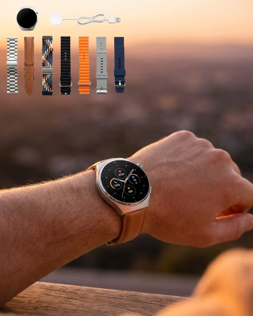 7 Kordonlu Akıllı Saat Bluetooth Arama Bildirim ve Spor Takip Özellikli 1 7 Kordonlu Akıllı Saat Bluetooth Arama Bildirim ve Spor Takip Özellikli