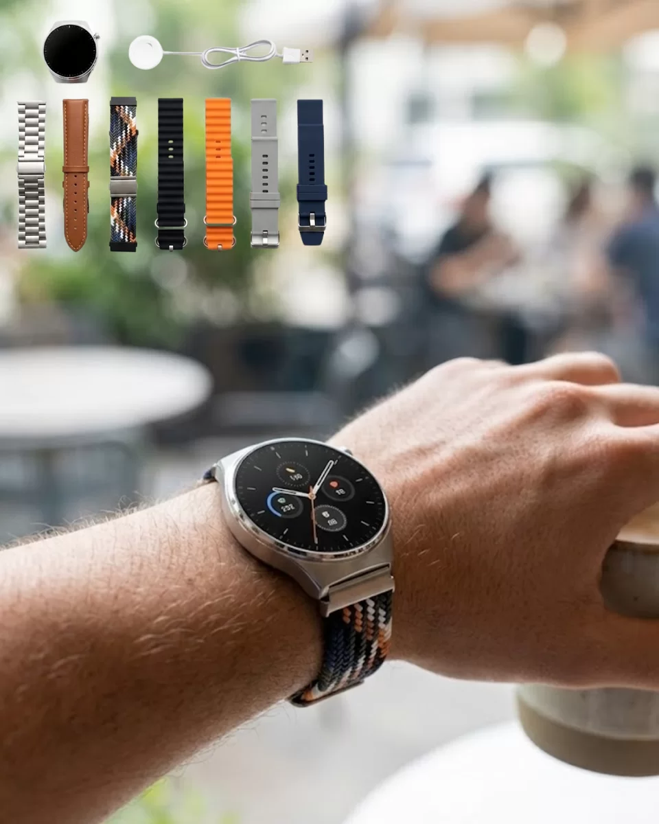 Akıllı Saat 7 Kordonlu Bluetooth Arama Nabız Takip ve Spor Modlu Çok Fonksiyonlu 1 Akıllı Saat 7 Kordonlu Bluetooth Arama Nabız Takip ve Spor Modlu Çok Fonksiyonlu