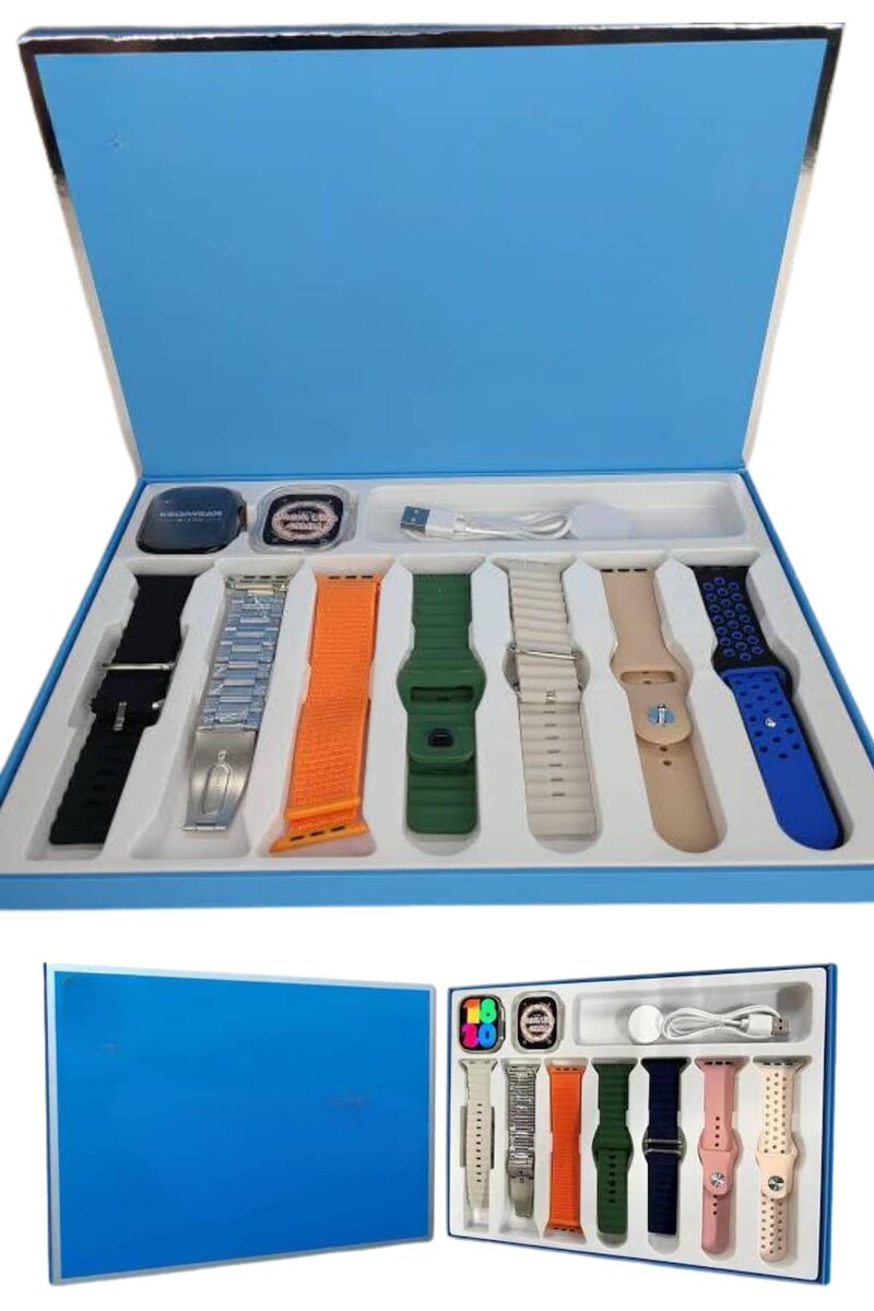 Akıllı Saat Unisex Akıllı Saat Çoklu Kordon Seçeneği Çelik Kordon Plastik Kordon 3 Akıllı Saat Unisex Akıllı Saat Çoklu Kordon Seçeneği Çelik Kordon Plastik Kordon - Görsel 3