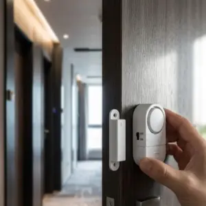 Manyetik Sensörlü Alarm Kapı Pencere İçin 90 dB Güçlü Sesli Uyarı Sistemi