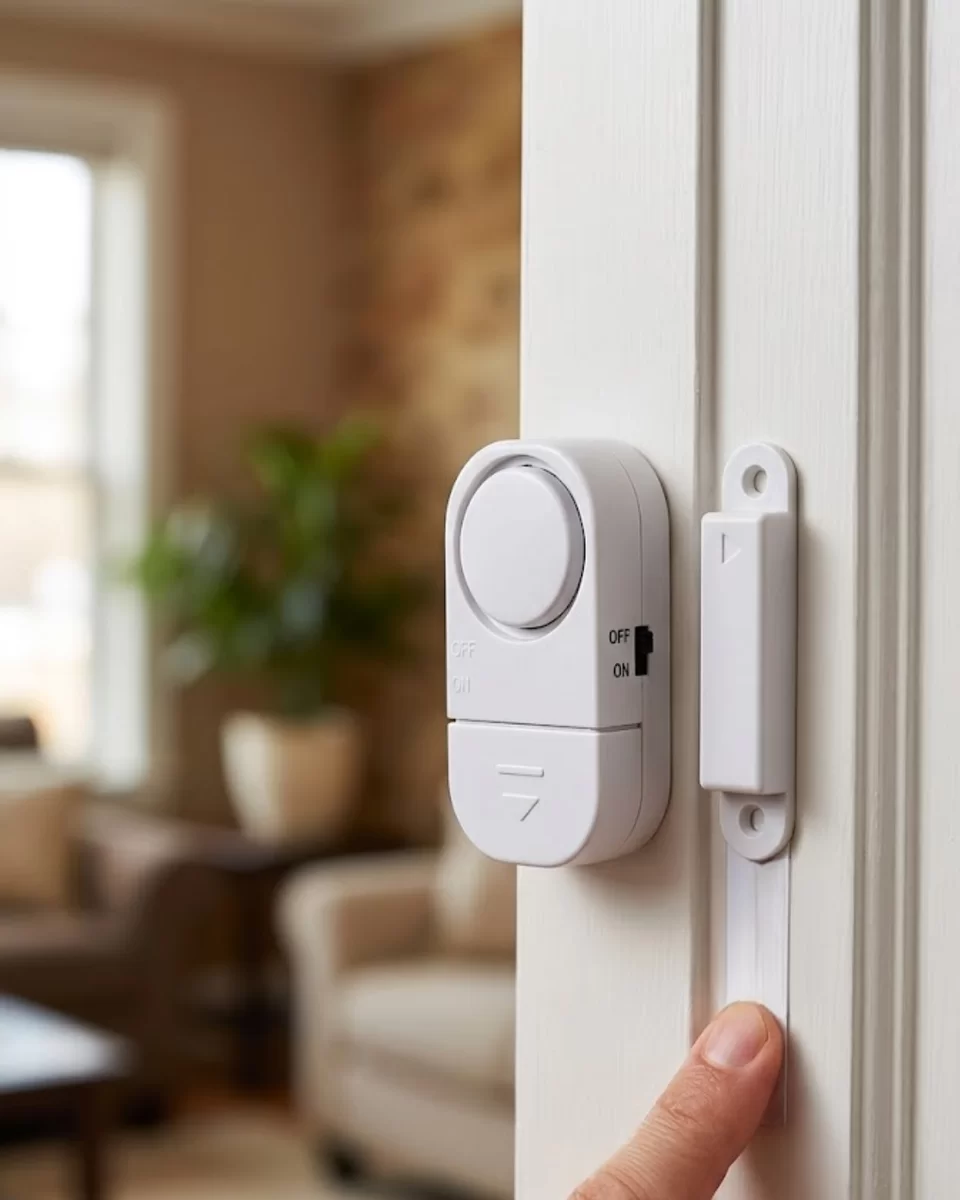 Kapı Alarmı Pencere Sensörü 90 dB Sesli Güvenlik Sistemi Kolay Montajlı 1 Kapı Alarmı Pencere Sensörü 90 dB Sesli Güvenlik Sistemi Kolay Montajlı