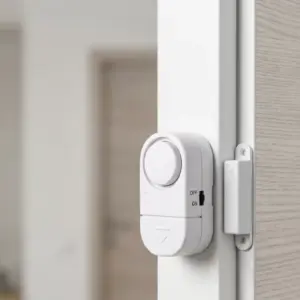 Kapı Pencere Alarmı Manyetik Sensörlü 90 dB Güçlü Sesli Güvenlik Alarm Sistemi