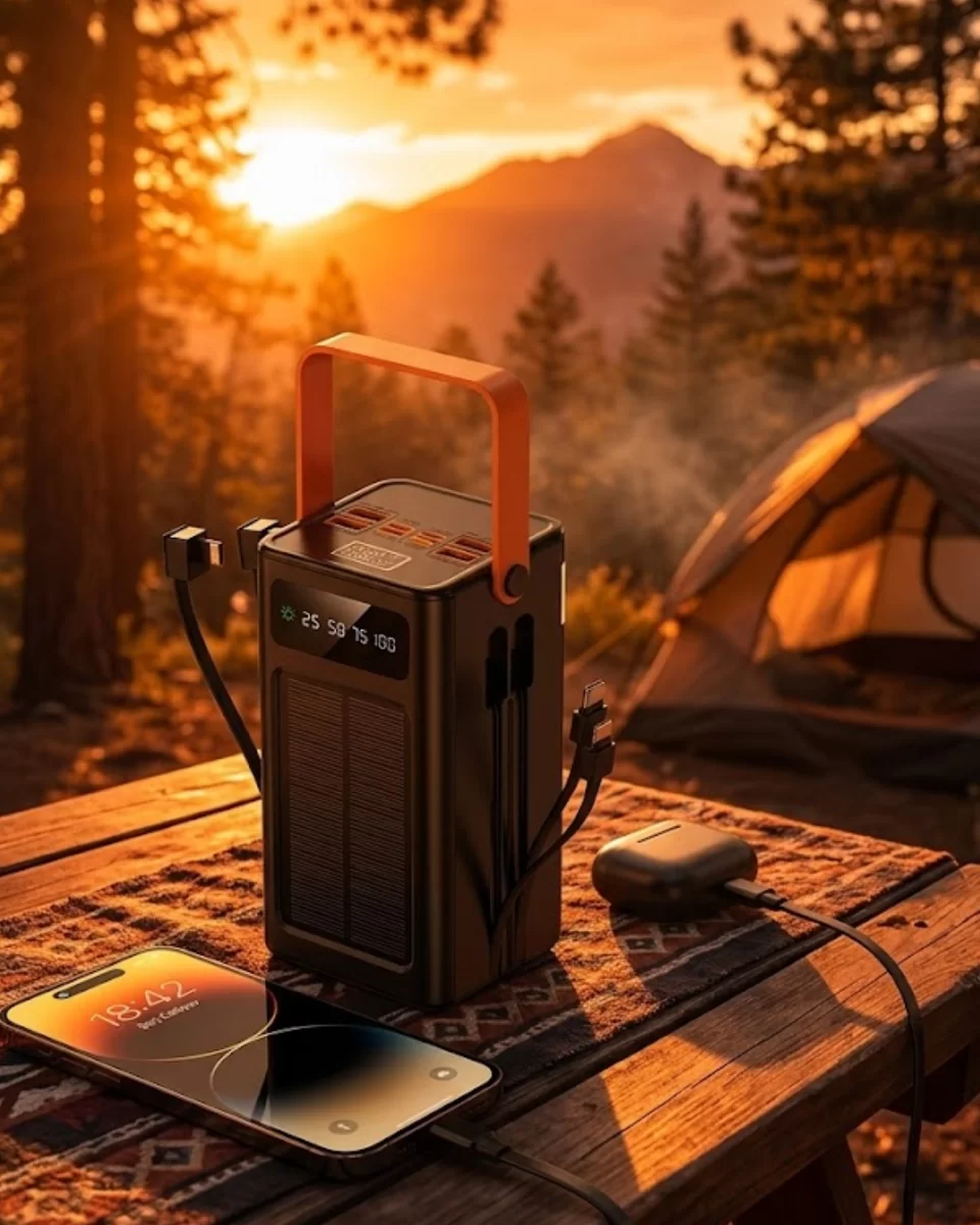 Çok Amaçlı Solar Powerbank Yüksek Kapasiteli Taşınabilir Şarj Cihazı 80.000 1 Çok Amaçlı Solar Powerbank Yüksek Kapasiteli Taşınabilir Şarj Cihazı 80.000