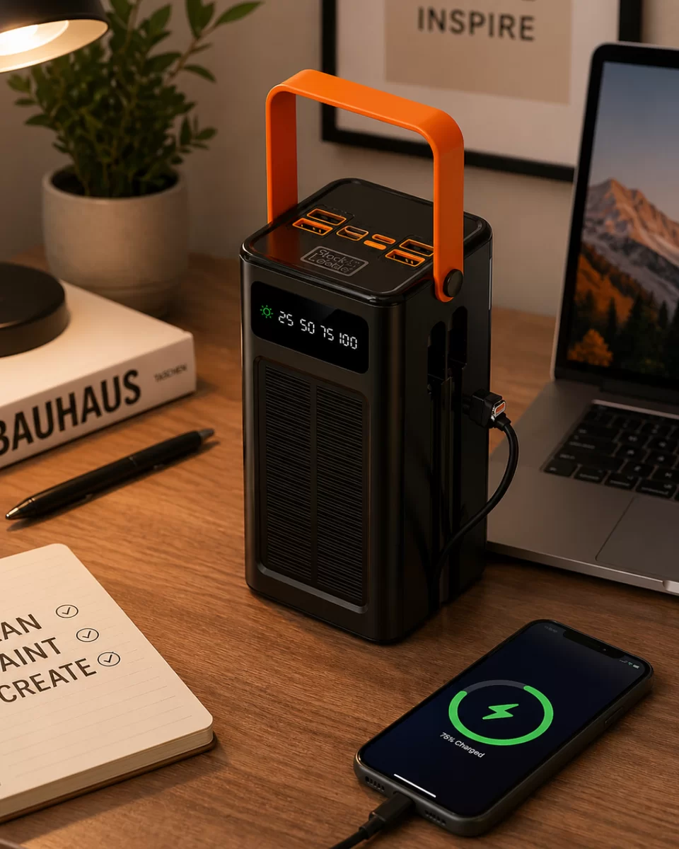 Güneş Enerjili Hızlı Şarj Powerbank Taşınabilir Yüksek Kapasiteli 80.000 1 Güneş Enerjili Hızlı Şarj Powerbank Taşınabilir Yüksek Kapasiteli 80.000