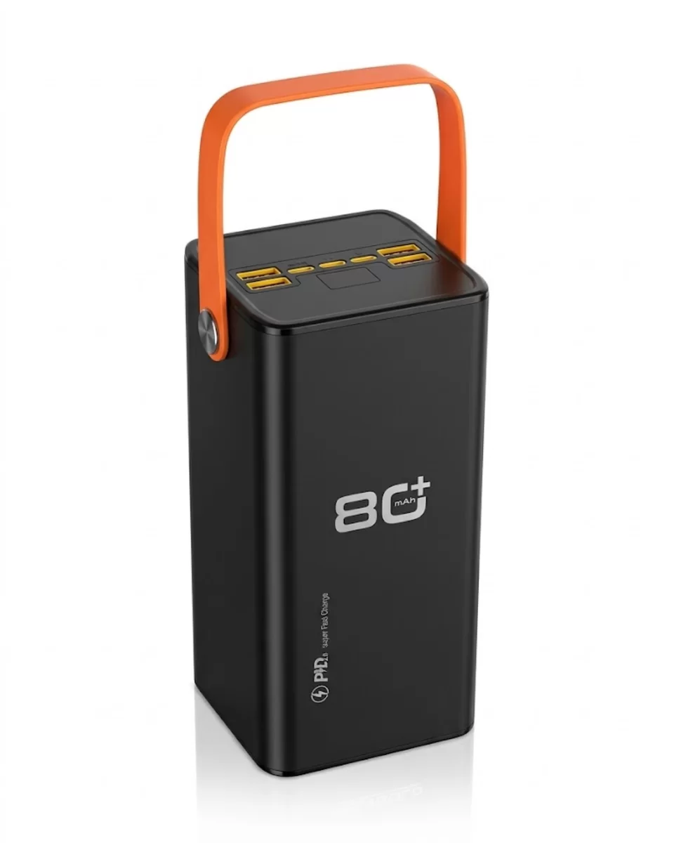 Yüksek Kapasiteli Powerbank 80000 mAh Hızlı Şarj Özellikli Çok Portlu Taşınabilir Şarj Cihazı 2 Yüksek Kapasiteli Powerbank 80000 mAh Hızlı Şarj Özellikli Çok Portlu Taşınabilir Şarj Cihazı - Görsel 2