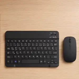 Haydiburaya 15 Sessiz Tuşlu Kablosuz Klavye Mouse Seti Çoklu Cihaz Uyumlu