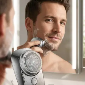 Mini Shaver Sıfır Sakal Taşınabilir Şarjlı Tıraş Makinesi IPX6 Korumalı USB