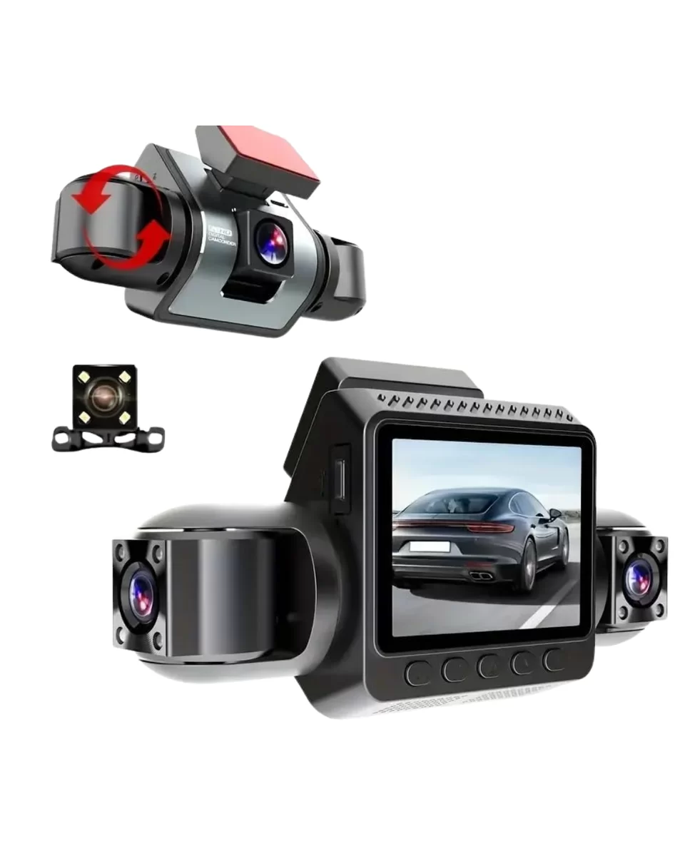 Çok Lensli Araç Kayıt Kamerası G Sensörlü Döngüsel Video Sistemi 4 Çok Lensli Araç Kayıt Kamerası G Sensörlü Döngüsel Video Sistemi - Görsel 4