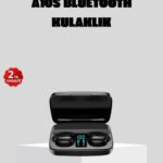A10s Kablosuz Bluetooth Kulaklık – 1800mAh Powerbank Otomatik Eşleşme iOS/Android Uyumlu