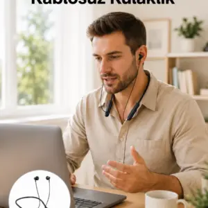 TWS Bluetooth Kulaklık – 100 Saat Bekleme Süresi Hızlı Şarj Yeni Nesil