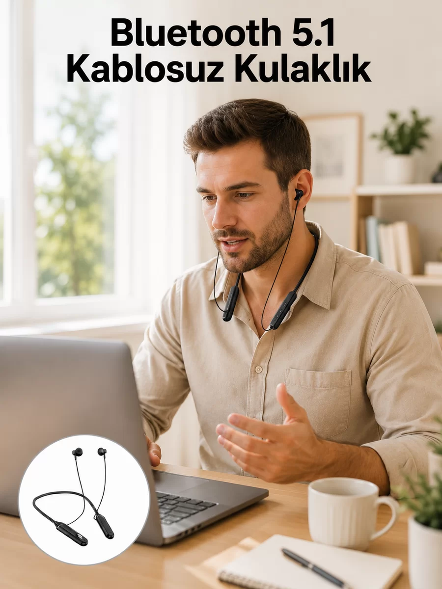 TWS Bluetooth Kulaklık – 100 Saat Bekleme Süresi Hızlı Şarj Yeni Nesil 1 TWS Bluetooth Kulaklık – 100 Saat Bekleme Süresi Hızlı Şarj Yeni Nesil