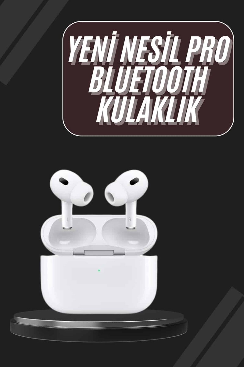 Yeni Nesil Pro Bluetooth Kulaklık Android ve İOS Uyumlu Dokunmatik Kontrol 1 Yeni Nesil Pro Bluetooth Kulaklık Android ve İOS Uyumlu Dokunmatik Kontrol