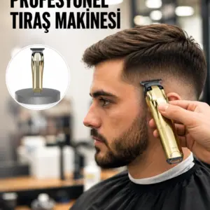 Kablosuz Erkek Bakım Tıraş Makinesi Hassas Bıçaklı Şarjlı Kullanım Yeni Nesil