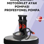 Basınç Saatli Ayak Pompası Bisiklet ve Araç Uyumlu