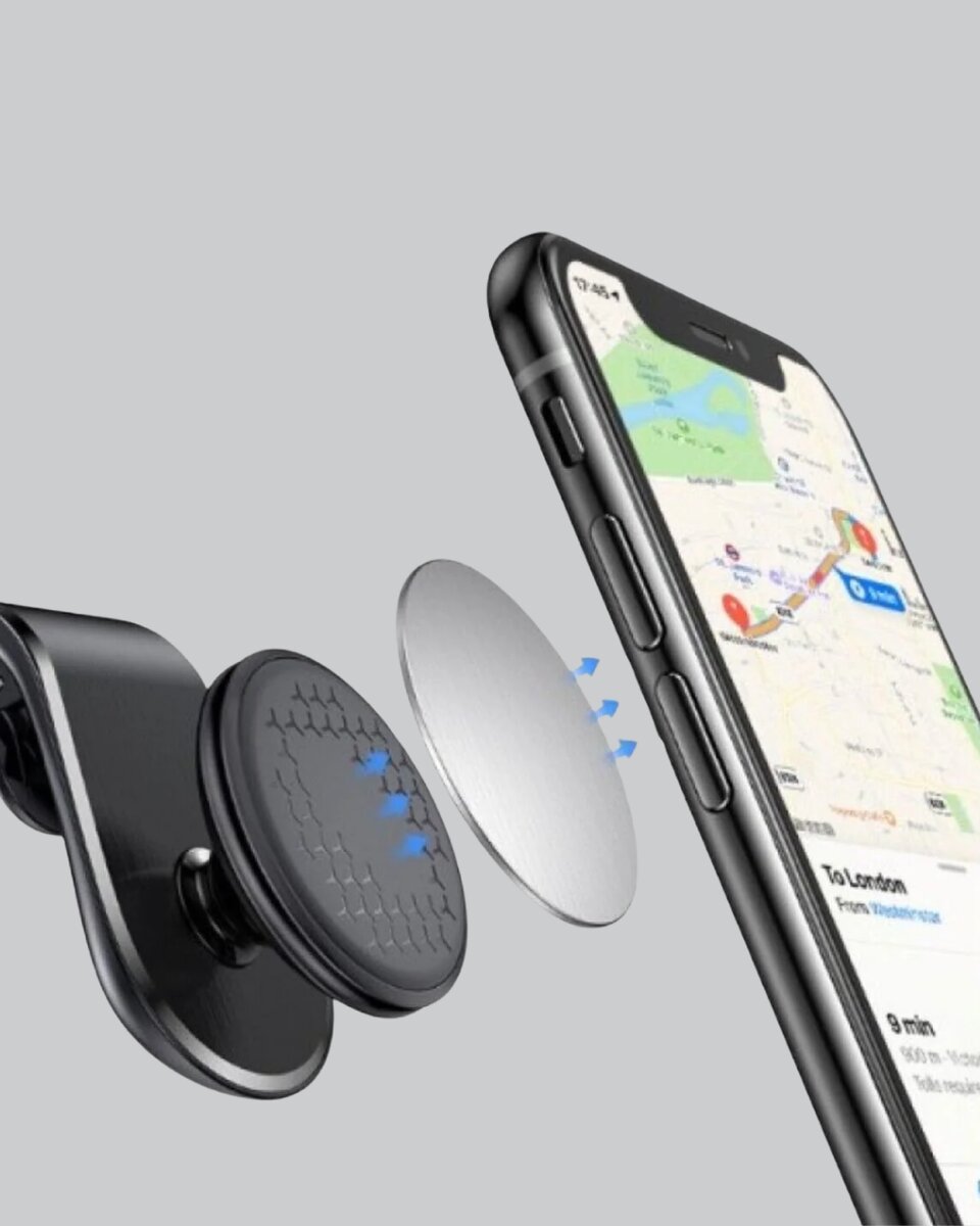 Güçlü Manyetik Araç Telefon Tutucu – GPS Navigasyon İçin İdeal 2 Güçlü Manyetik Araç Telefon Tutucu – GPS Navigasyon İçin İdeal - Görsel 2