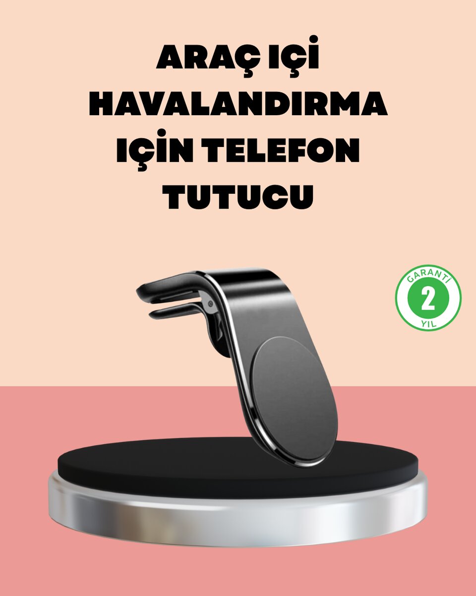 Güçlü Manyetik Araç Telefon Tutucu – GPS Navigasyon İçin İdeal 1 Güçlü Manyetik Araç Telefon Tutucu – GPS Navigasyon İçin İdeal