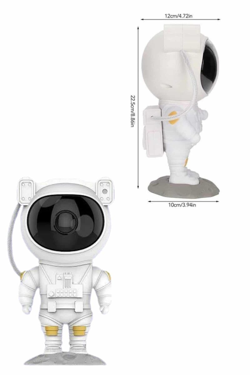 Astronot Şeklinde Bluetooth Hoparlör Gökyüzü Kumandalı Aydınlatma Lamba 4 Astronot Şeklinde Bluetooth Hoparlör Gökyüzü Kumandalı Aydınlatma Lamba - Görsel 4