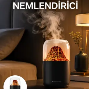 Alev Efektli Ultrasonik Difüzör Yeni Nesil