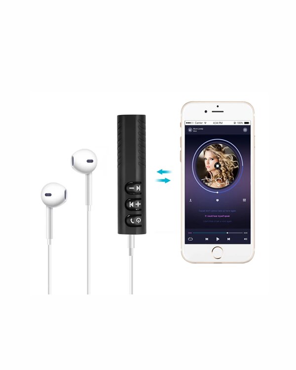 Bluetooth AUX Adaptör | 3.5mm Ses Girişi İçin Kablosuz Dönüştürücü, 10m Menzil 3 Bluetooth AUX Adaptör | 3.5mm Ses Girişi İçin Kablosuz Dönüştürücü, 10m Menzil - Görsel 3