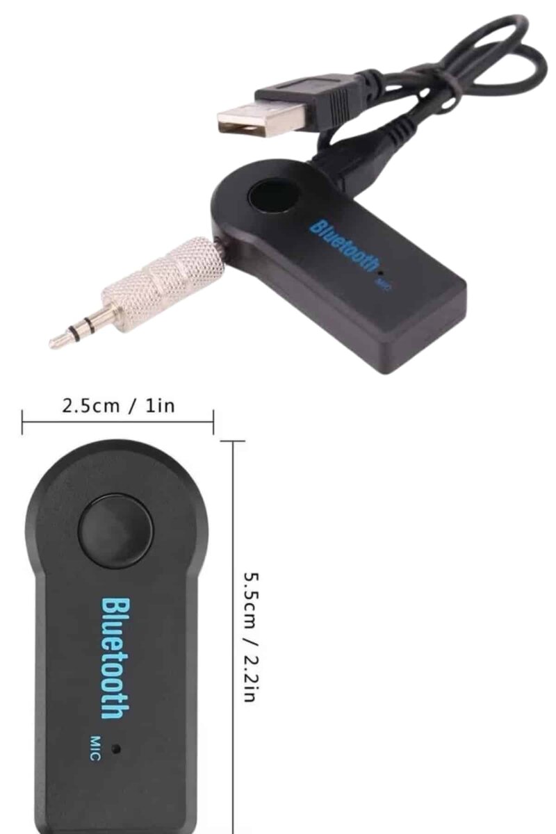 Bluetooth Araç Kiti Aux Çıkışlı Telefon Müzik Alıcı Tüm Cihazlara Uyumlu 4 Bluetooth Araç Kiti Aux Çıkışlı Telefon Müzik Alıcı Tüm Cihazlara Uyumlu - Görsel 4