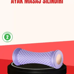 Ayak Masaj Silindiri Derin Doku Masajı Kirpi Topu Akupunktur Etkili