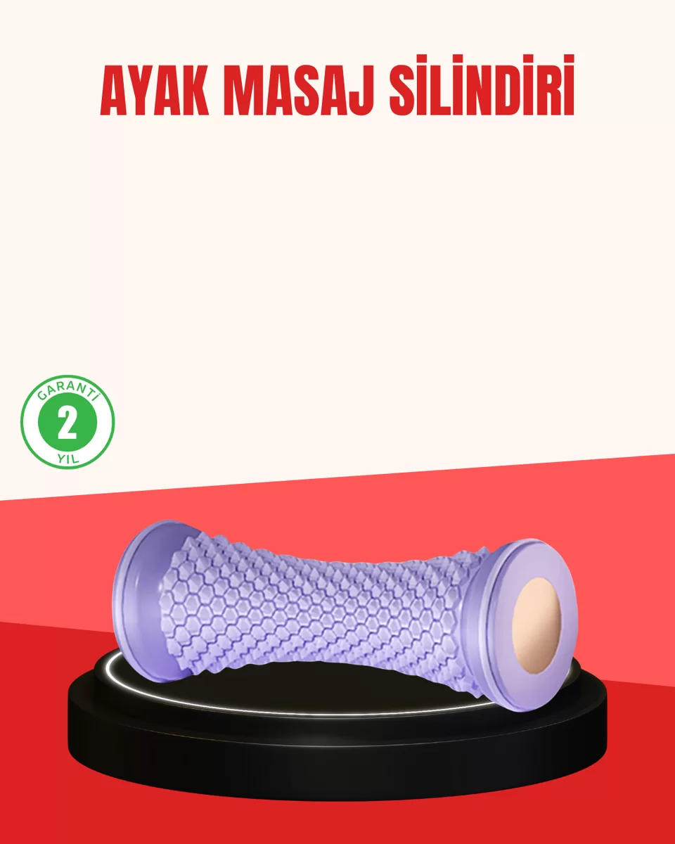 Ayak Masaj Silindiri Derin Doku Masajı Kirpi Topu Akupunktur Etkili 1 Ayak Masaj Silindiri Derin Doku Masajı Kirpi Topu Akupunktur Etkili