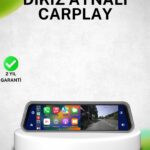10 İnç Tam Dokunmatik Dikiz Aynası Kamera Ön Arka Full HD