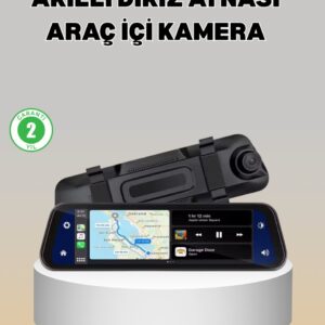 Gece Görüşlü Araç Dikiz Aynası Kamera Park Monitörlü