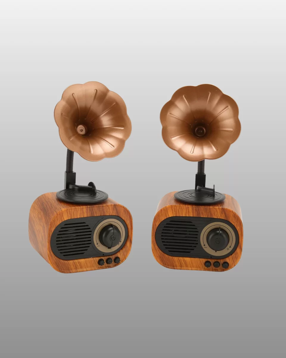 Taşınabilir Mini Retro Radyo Bluetooth Hoparlör USB SD AUX Destekli Yeni Nesil 2 Taşınabilir Mini Retro Radyo Bluetooth Hoparlör USB SD AUX Destekli Yeni Nesil - Görsel 2