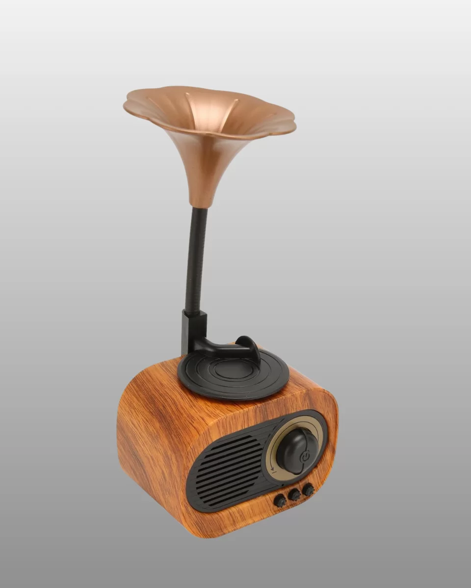 Kablosuz Retro Radyo Hoparlör 5W Güçlü Ses USB Hafıza Kart Destekli Yeni Nesil 3 Kablosuz Retro Radyo Hoparlör 5W Güçlü Ses USB Hafıza Kart Destekli Yeni Nesil - Görsel 3