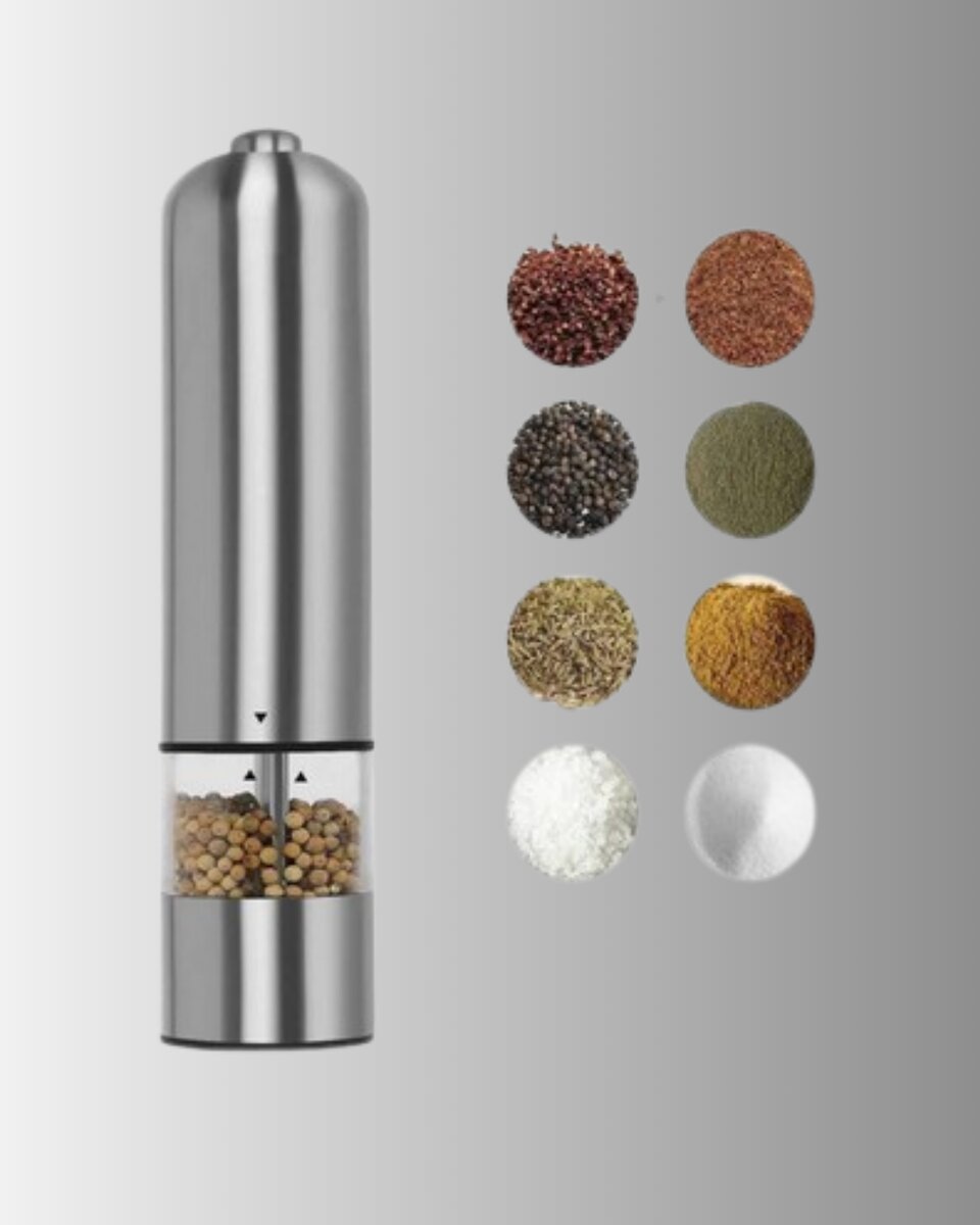 Otomatik Baharat Değirmeni Paslanmaz Gövde Ergonomik Tasarım 2 Otomatik Baharat Değirmeni Paslanmaz Gövde Ergonomik Tasarım - Görsel 2