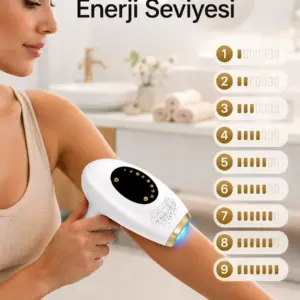 LCD Ekranlı Profesyonel IPL Epilasyon Cihazı