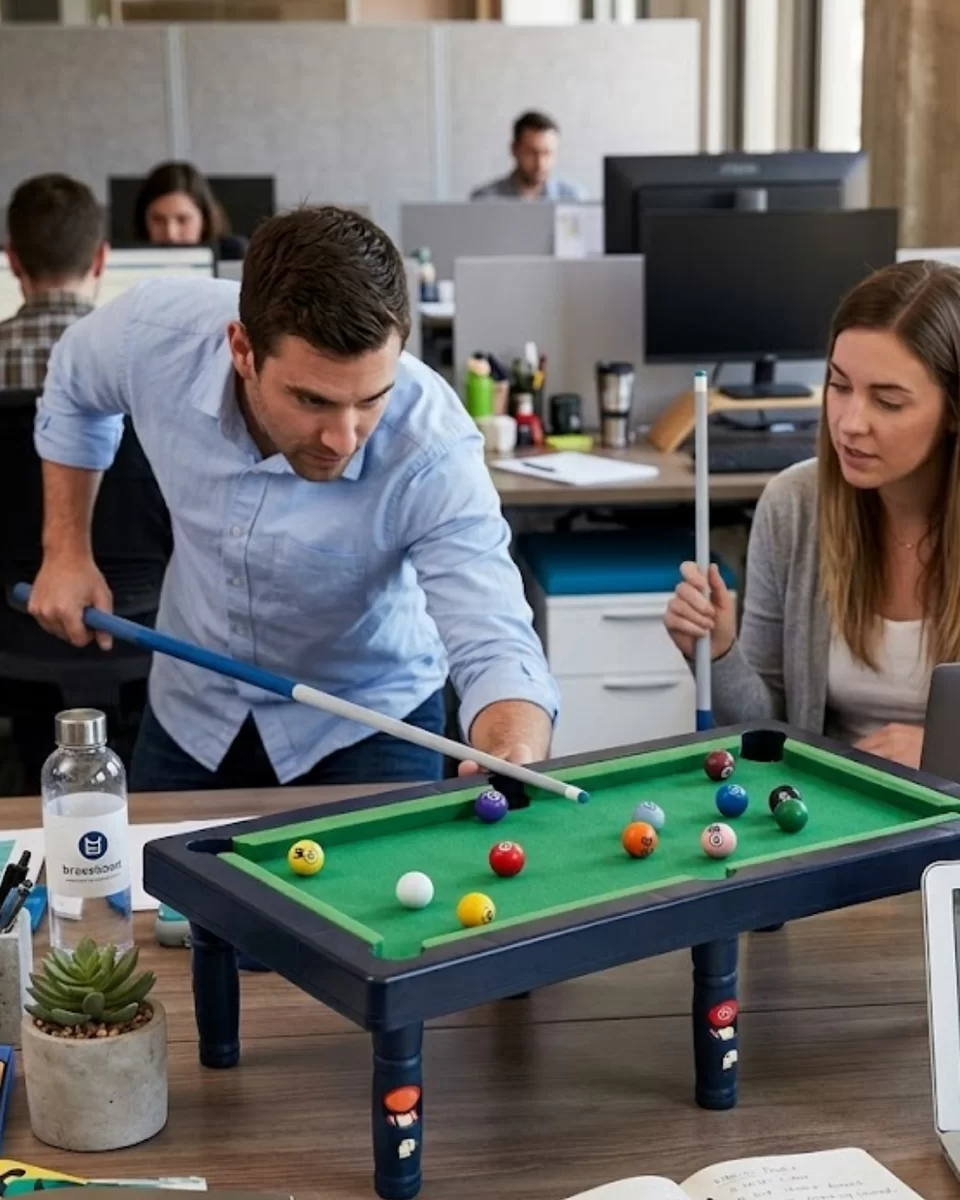 Oyuncak Bilardo Masası Seti Çocuklar İçin Eğlence ve Beceri Oyunu 1 Oyuncak Bilardo Masası Seti Çocuklar İçin Eğlence ve Beceri Oyunu