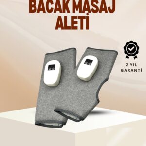 Kablosuz Isıtmalı Baldır Masaj Aleti – 3 Hava Basınçlı Titreşimli ve Sıcak Kompres Fonksiyonlu