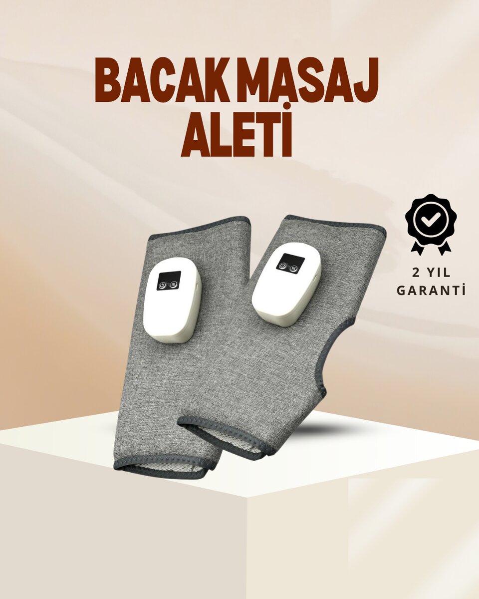 Kablosuz Isıtmalı Baldır Masaj Aleti – 3 Hava Basınçlı Titreşimli ve Sıcak Kompres Fonksiyonlu 1 Kablosuz Isıtmalı Baldır Masaj Aleti – 3 Hava Basınçlı Titreşimli ve Sıcak Kompres Fonksiyonlu