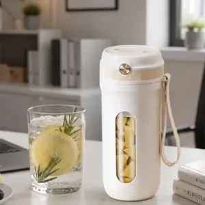 USB Şarjlı Mini Smoothie Blender Pratik Meyve Karıştırıcı 350 ML
