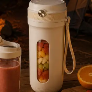 Kablosuz Taşınabilir Blender Güçlü Motorlu Meyve Sıkıcı ve Smoothie Hazırlayıcı