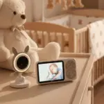 Gece Görüşlü Bebek Telsizi Besleme Hatırlatıcılı LCD Ekran Yeni Nesil