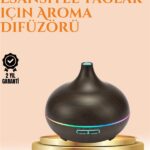550 ml Ultrasonik Yağ Difüzörü ve Soğuk Buhar Nemlendirici