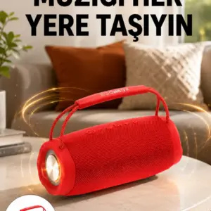 IPX6 Su Geçirmez Bluetooth 5.1 Taşınabilir Hoparlör Çift 10W Yeni Nesil