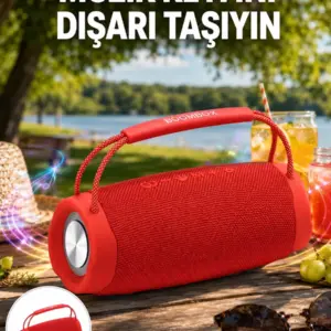 Çevreleyen Sesli RGB Destekli Kablosuz Taşınabilir Hoparlör Yeni Nesil